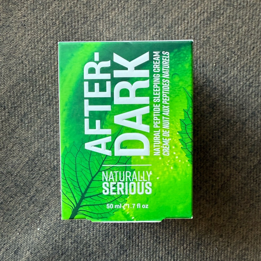 Naturally Serious After Dark Sleeping Cream